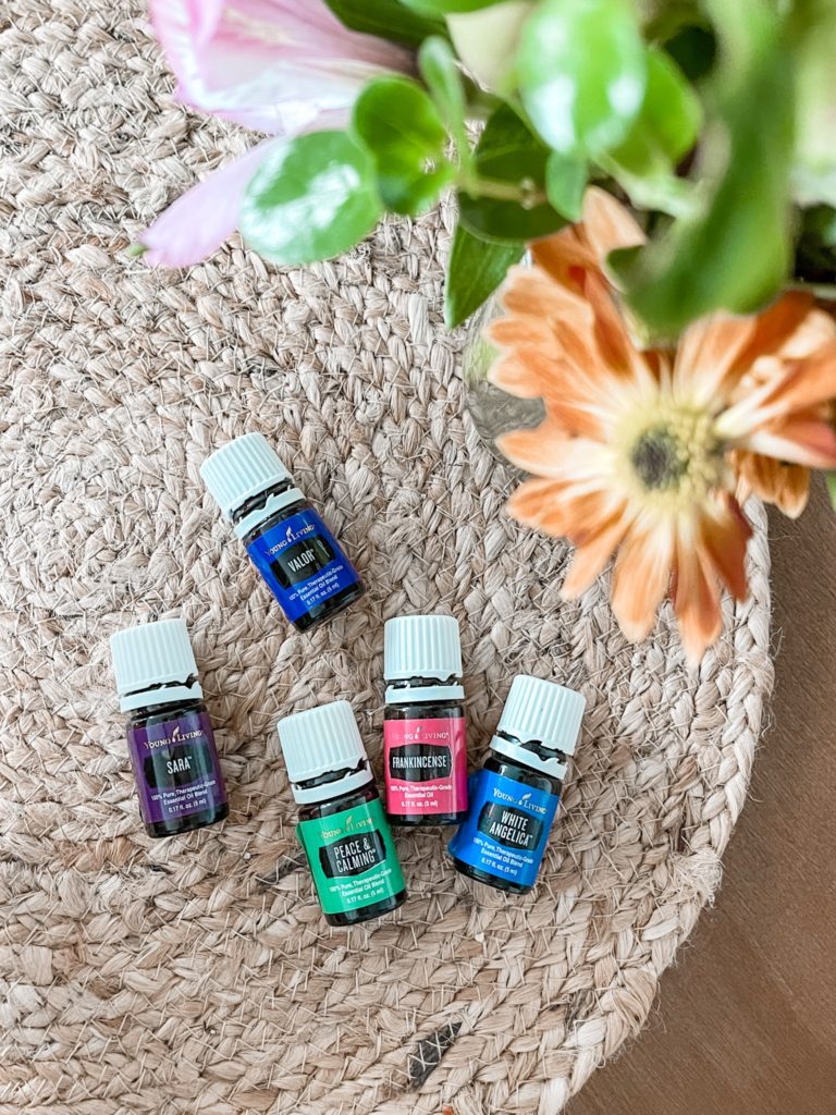 meditating with essential oils for emotions